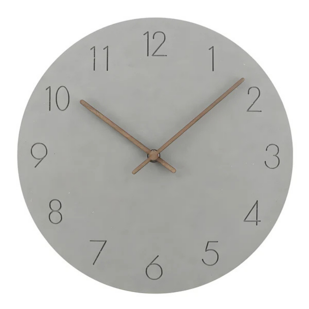Wooden Wall Clock with Minimalist Style and Elegance | Ka-mostore