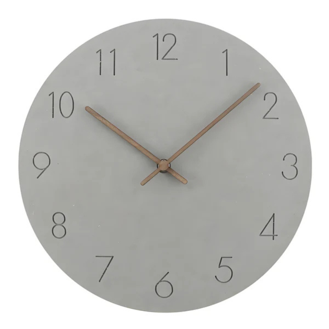 Wooden Wall Clock with Minimalist Style and Elegance | Ka-mostore