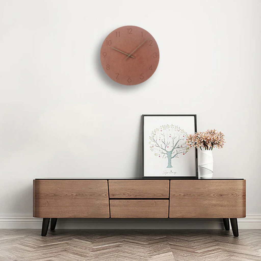 Wooden Wall Clock with Minimalist Style and Elegance | Ka-mostore