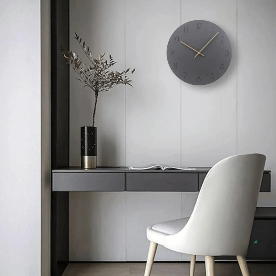 Wooden Wall Clock with Minimalist Style and Elegance | Ka-mostore