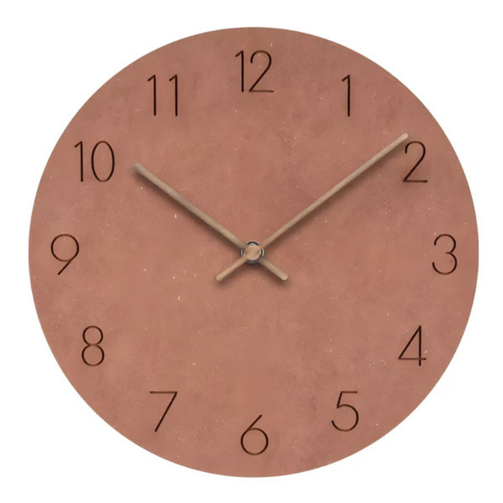 Wooden Wall Clock with Minimalist Style and Elegance | Ka-mostore