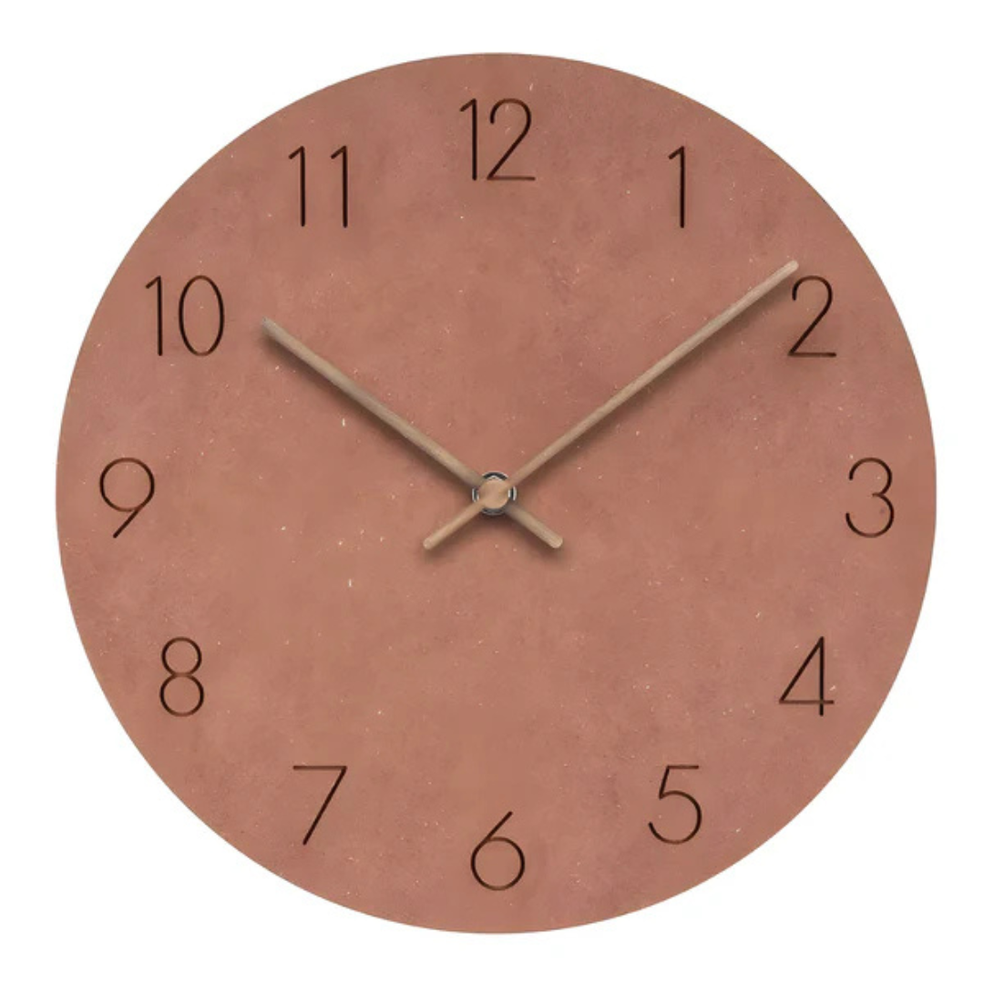 Wooden Wall Clock with Minimalist Style and Elegance | Ka-mostore