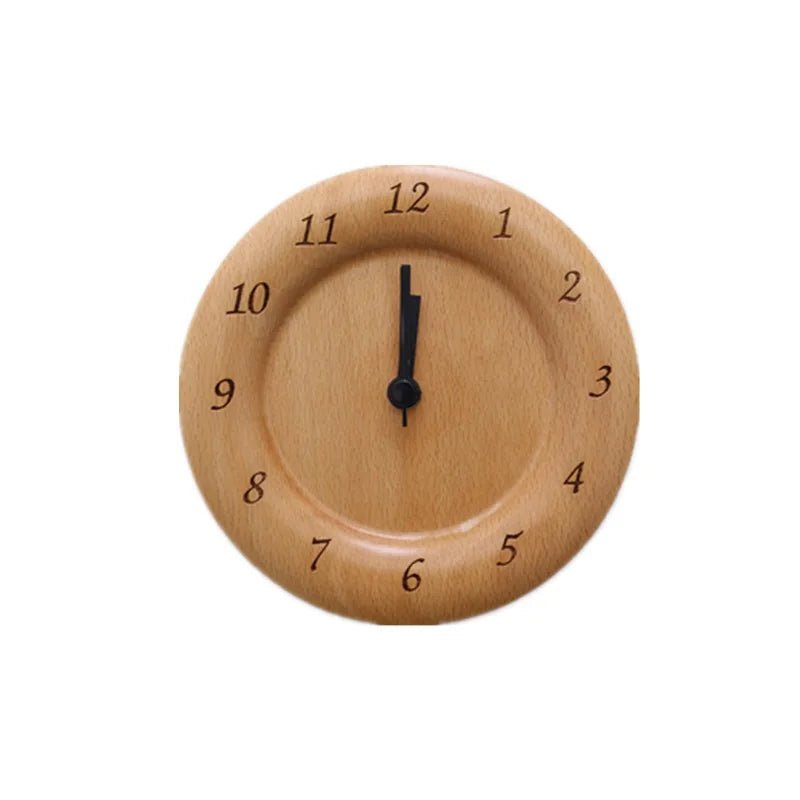 WOODMORN: Beech wood alarm clock for sophisticated home decor | Ka-mostore