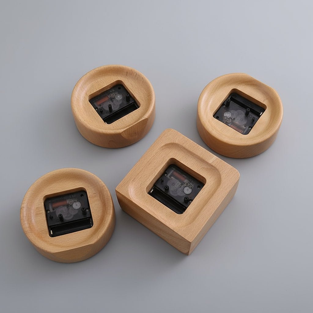 WOODMORN: Beech wood alarm clock for sophisticated home decor | Ka-mostore
