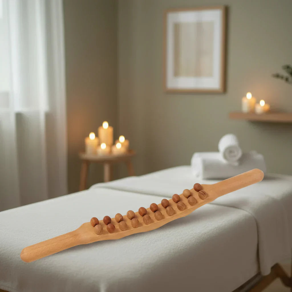WOOLEASE – Natural Wood Gua Sha Massage Stick | Ka-mostore