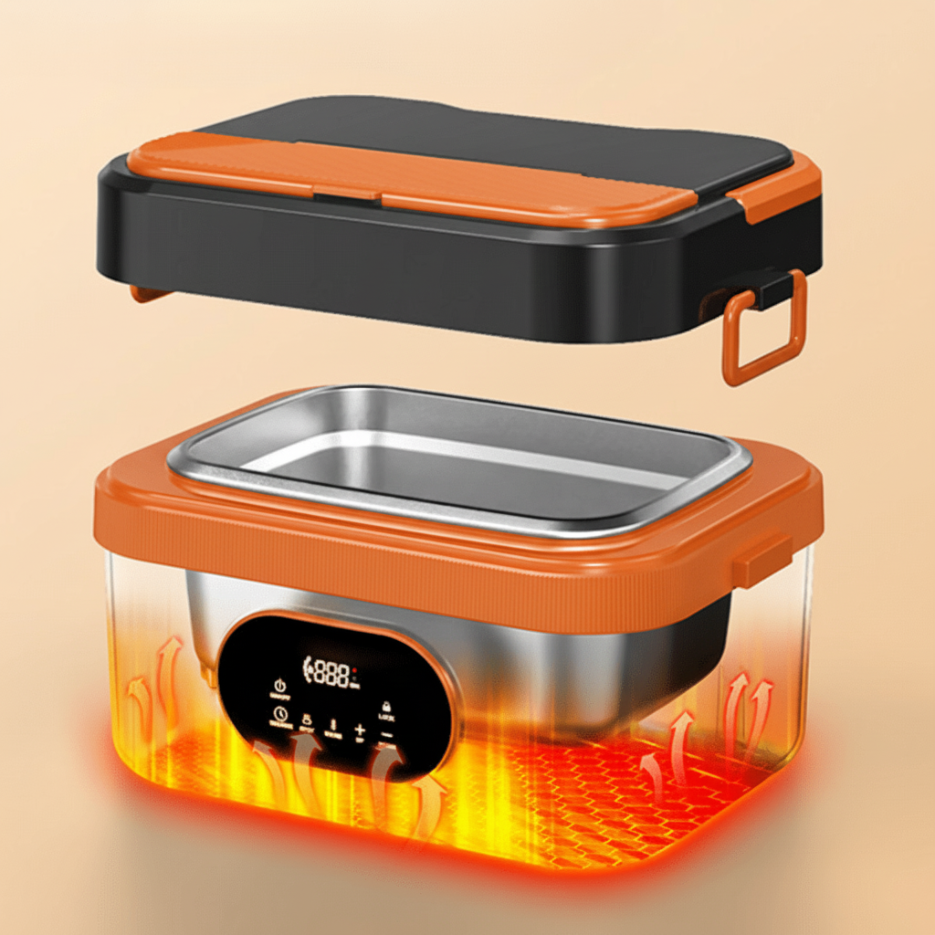 WORKWARM – Wireless Self-Heating Lunchbox for Warm Meals in the Workday | Ka-mostore