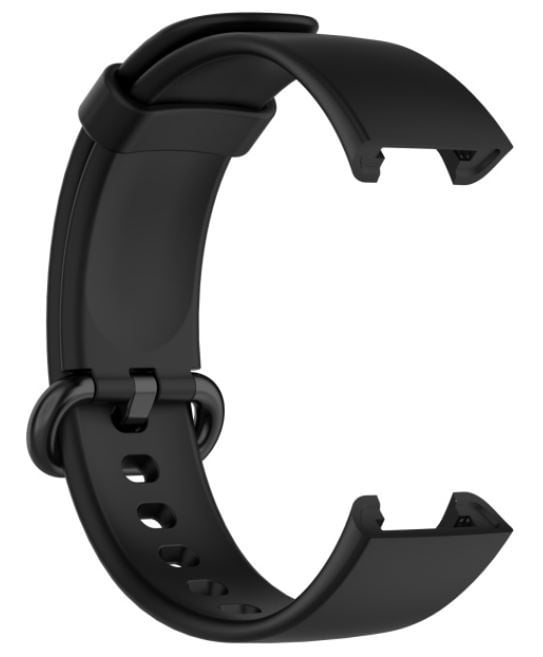 Ersatzarmband für Xiaomi Mi Watch Lite – Weiches, flexibles schwarzes Silikon
