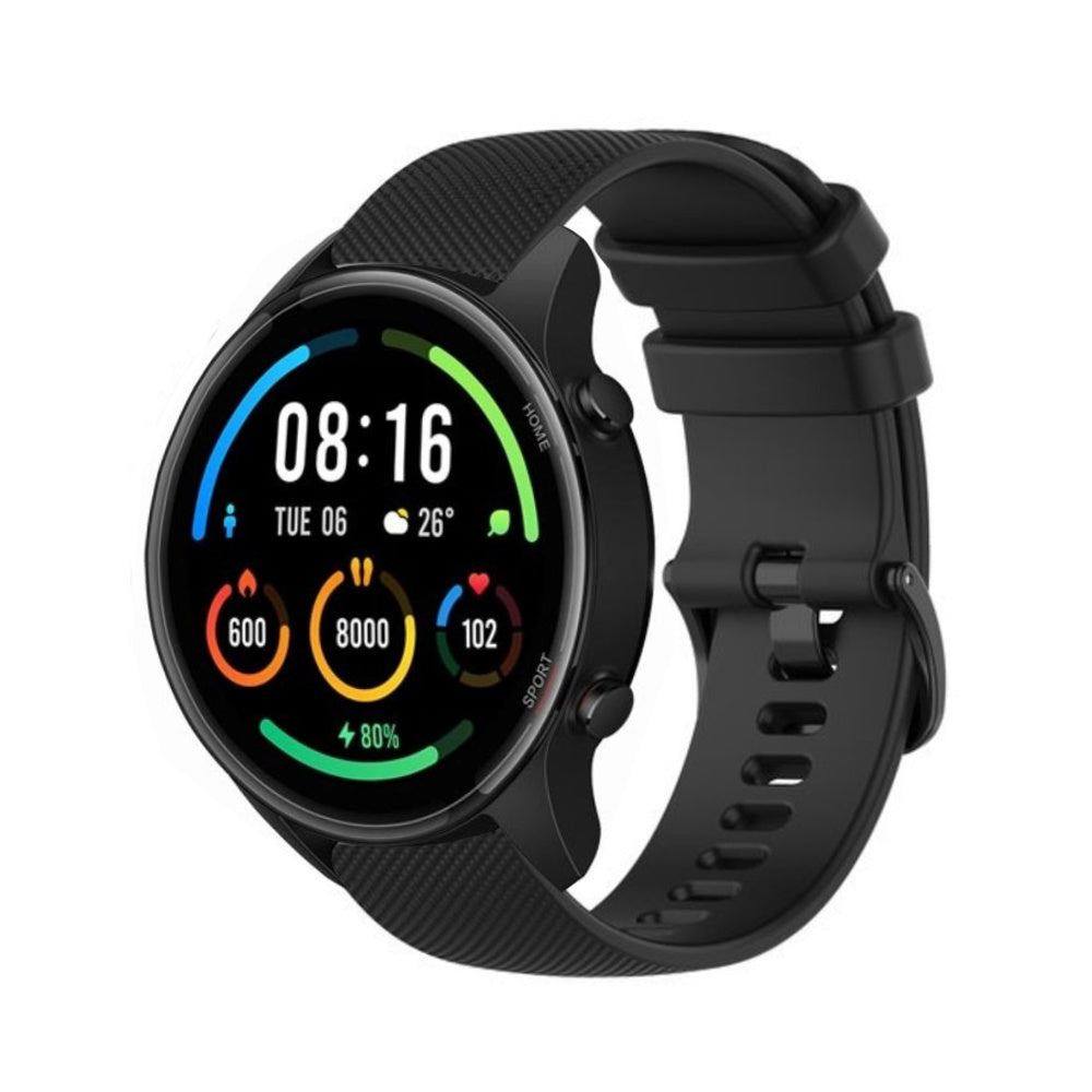 Bracelete de substituição em silicone premium preto — Xiaomi Mi Watch