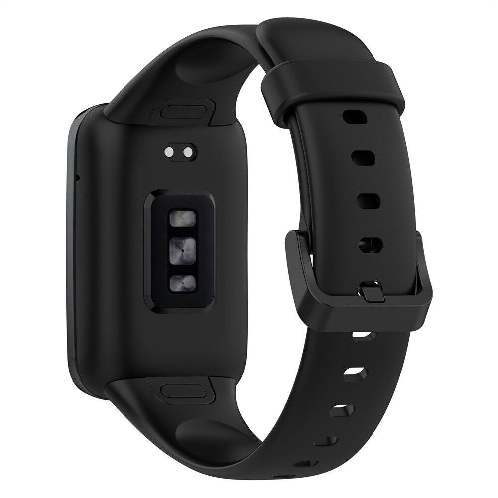 Xiaomi Smart Band 7 Pro用シリコン交換ストラップ — ブラック