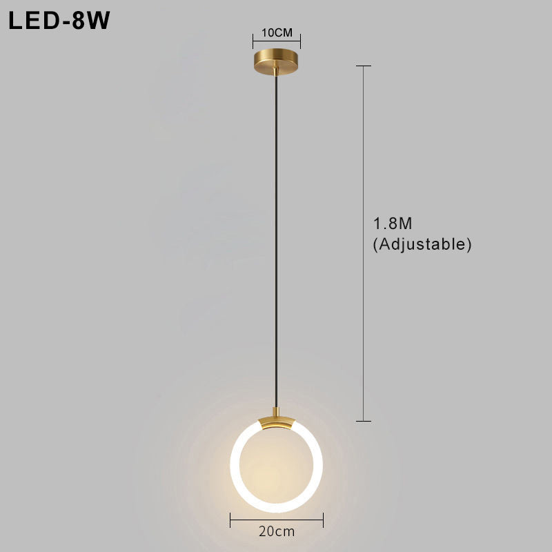 Asteri Nordic Pendant Light With LED For Dining Rooms And Kitchens Modern Scandinavian Ceiling Fixture
