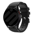 Cinturino di ricambio in silicone nero per Samsung Galaxy Watch 6 Classic da 47 mm