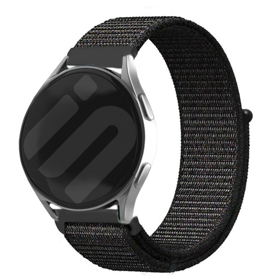 Black Nylon Watch Strap for Samsung Galaxy Watch 6 40mm