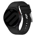 Samsung Galaxy Watch 6 Classic 47mm – černý silikonový řemínek s perfektním přiléhavým spojením bez mezer